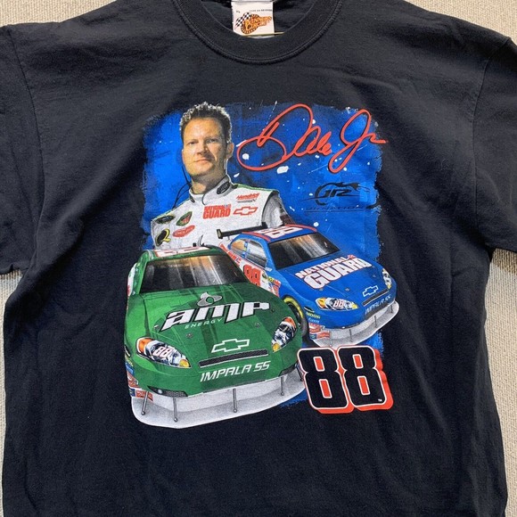 Vintage Dale Earnhardt Jr. Shirt Winners Circle NASCAR 2 Sided Racing - Picture 2 of 8